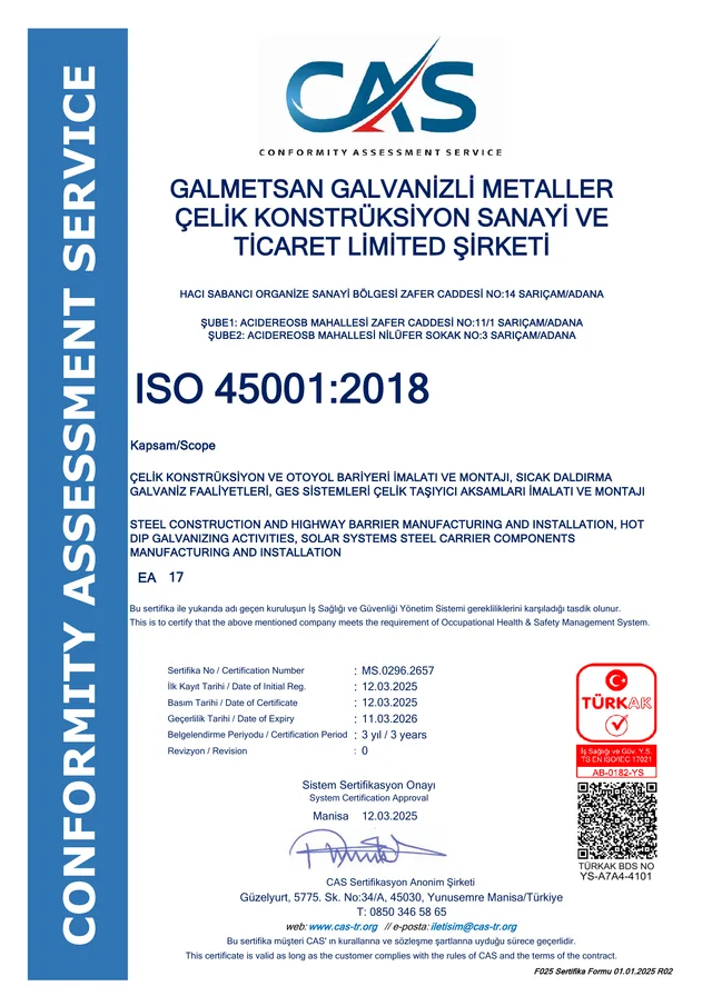 ISO 45001:2018 — MS.0296.2657