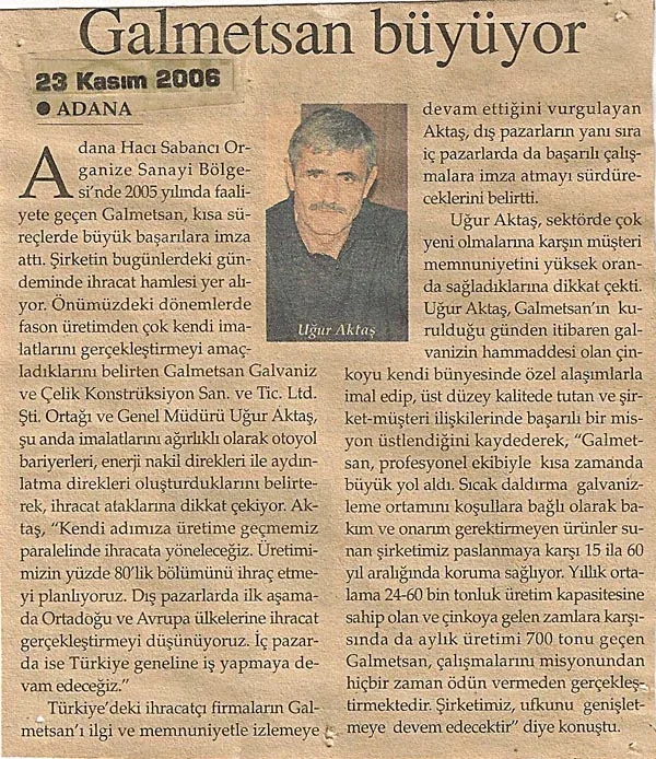 23 Kasım 2006