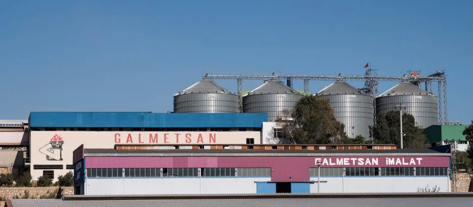 Galmetsan tesislerinden görünüm